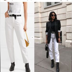 GRLFRND Devon Moondance Raw Hem Ankle Jeans size 26